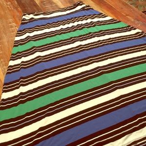MERONA Striped Maxi Skirt XL